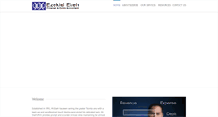 Desktop Screenshot of ekehefinancial.com