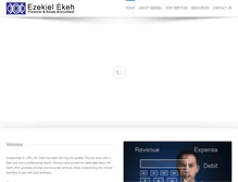 Tablet Screenshot of ekehefinancial.com